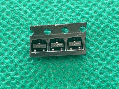 Imagem de 2x Transistor 2n7002kt1g 2n7002 = 704 Mosfet N 60v Smd On