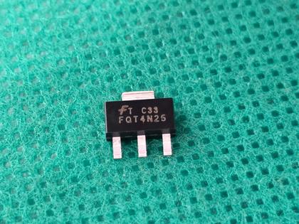 Imagem de 2x Transistor Fqt4n25 Mosfet N 0,83amp 250v Smd Sot223