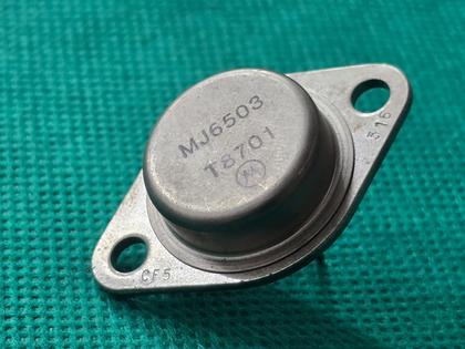 Imagem de 2x Transistor Mj6503 Pnp 8amp 400v To-3 Motorola
