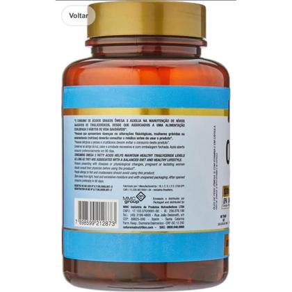 Imagem de 2x Ultra Omega Tg 1214mg 200 Cápsulas Nutrata - NATURE REAL NUTRITION