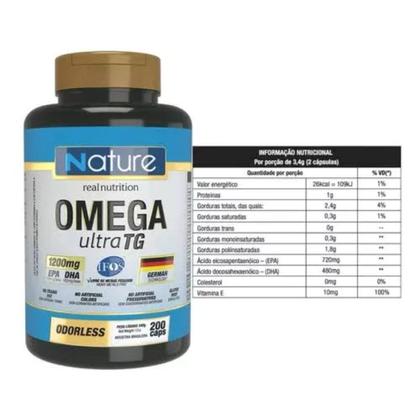 Imagem de 2x Ultra Omega Tg 1214mg 200 Cápsulas Nutrata - NATURE REAL NUTRITION