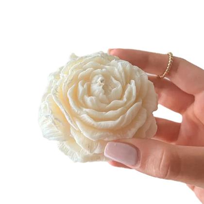 Imagem de 2x Vela Aromatica Flor de Peônia Premium Aroma Personalizado
