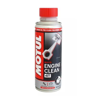 Imagem de 3 Aditivos Limpeza de Motor Pré Troca de Óleo 4t Motul Engine Clean Moto