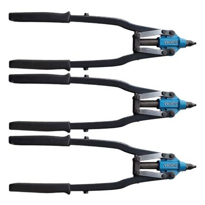Imagem de 3 Alicate Rebitador Manual Profissional Tipo Alavanca p/ Pop