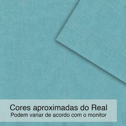 Imagem de 3 Almofadas Cheias Linho Luxo Sofa Decorativa 45x45 Cinza