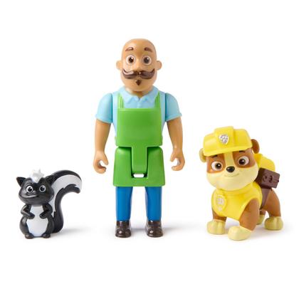 Imagem de 3 Bonecos Rubble, Sr. Porter e Gambá - Patrulha Canina