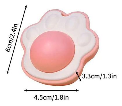 Imagem de 3 Brinquedos Para Gato Com Catnip Erva Gato Bola Lamber Bola Abacate Catnip Erva do Gato - Sortidos