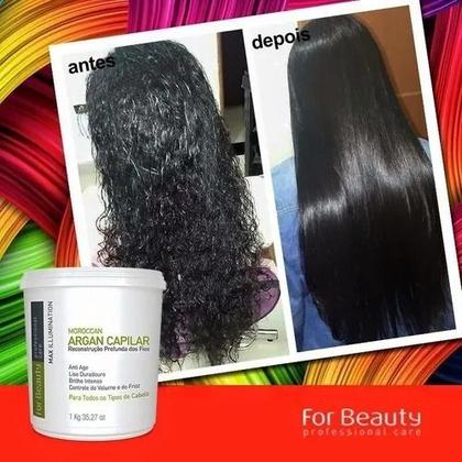 Imagem de 3 Btx Maroccan Argan Capilar Max Illumination For Beauty 1kg