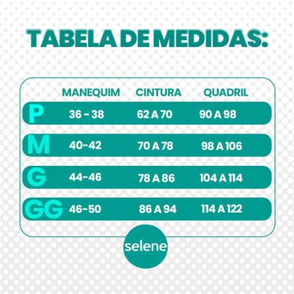 Imagem de 3 Calcinhas Alta Compressão Selene Redutor e Modelador Sem Costura