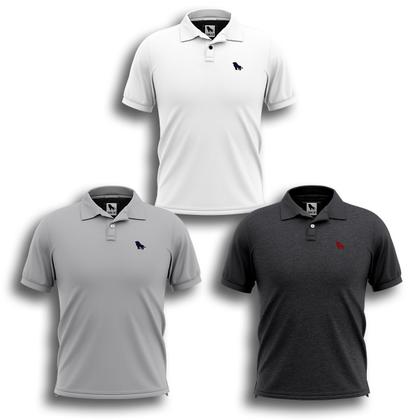 Imagem de 3 Camisas Gola Polo Masculina Original Oferta Imperdivel