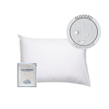 Imagem de 3 Capa de Travesseiro Impermeáveis com Zíper