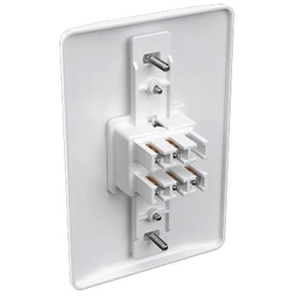 Imagem de 3 Conjunto Interruptor 1 Simples 1 Paralelo 10A Mec-Tronic