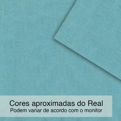 Imagem de 3 Conjunto kit Capas de Almofadas Linho Luxo Sofa Decorativa Ziper Invisivel 45x45 Cinza