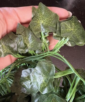 Imagem de 3 Correntes Folhas De Hera Artificial Decoração Jardim