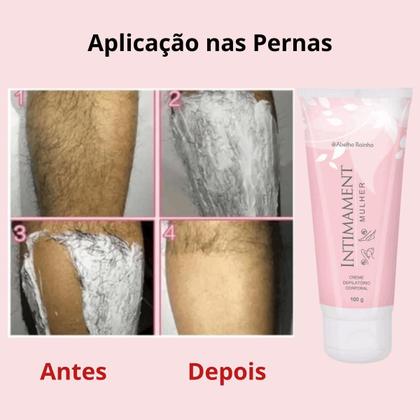 Imagem de 3 Creme Depilatório Corporal Abelha Rainha 100g - Depilação