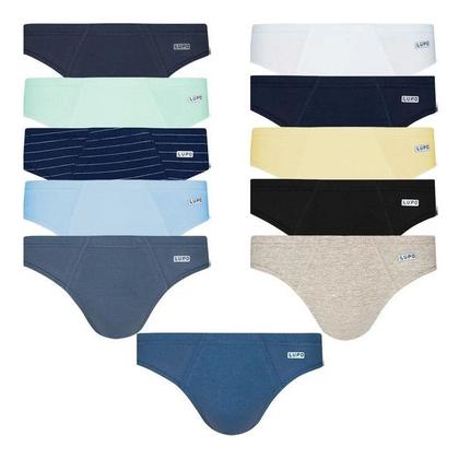 Imagem de 3 Cuecas Slip  Lupo Algodão  515