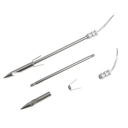 Imagem de 3 Dardos Flecha  Atiradeira Estilingue Setas Inox Pesca