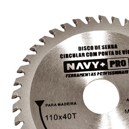Imagem de 3 Disco Serra Circular Mdf Madeira Esmerilhadeira 40 Dentes