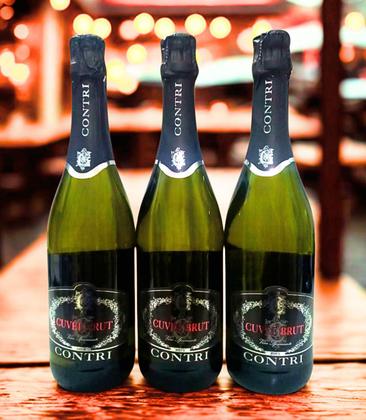 Imagem de 3 Espumantes Italianos Luciano Contri Cuvée Brut 750ml