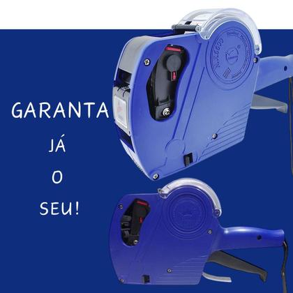 Imagem de 3 Etiquetadora Mx5500 Eos 8 Digitos Tinteiro E Etiqueta Azul
