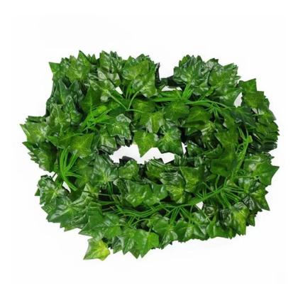 Imagem de 3 Faixas Trepadeira Artificial Parreira Hera - Folha De Uva