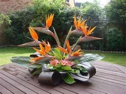 Imagem de 3 Flores Artificial Ave Do Paraíso Strelitzia Estrelicia