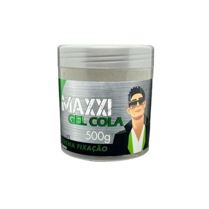 Imagem de 3 Gel P/ Cabelo Maxistil Aço/pedra/cola Extrema Fixação 500g