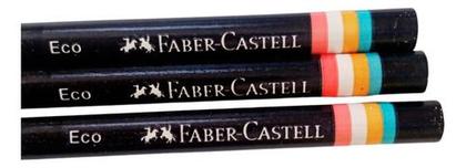 Imagem de 3 Lápis N 02 Faber Castell Coleção Poster