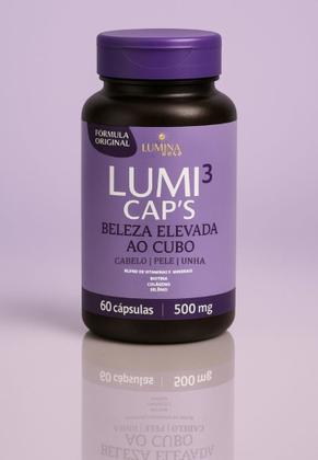 Imagem de 3 Lumi Caps - Cabelo  Pele  Unha - 180 Cápsulas - 3 Meses de Uso