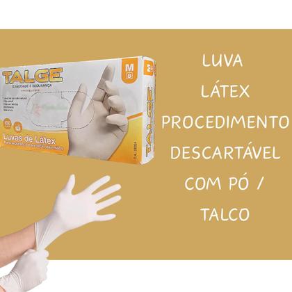 Imagem de 3 Luva Procedimento Descartável Tamanho M Caixinha C/100