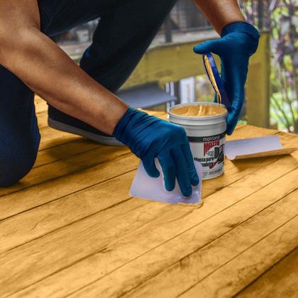 Imagem de 3 Massa Para Madeira Montana Cerejeira 220g