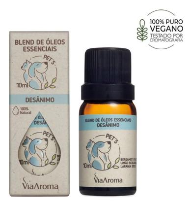 Imagem de 3 Óleos Essênciais Para Pet - Blend Desânimo 10ml-via Aroma