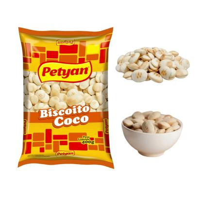 Imagem de 3 Pacotes de Biscoito Coco 400g PETYAN