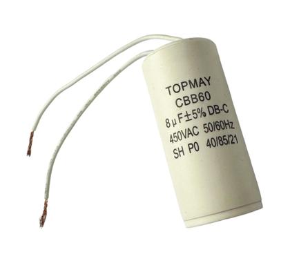 Imagem de 3 pçs capacitor de partida - acv 8uf x 450v - 8 uf x 450 vac