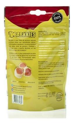 Imagem de 3 Petiscos Barkkies Natural Para Cães Chicken Sushi