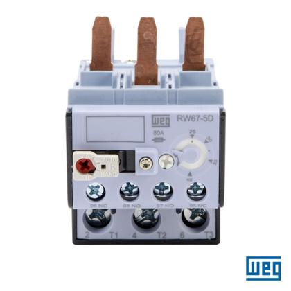 Imagem de 3 Relé Sobrecarga WEG RW67 3P 2540A P/ Contator CWM32-40