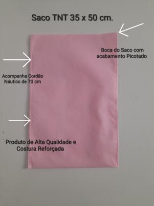 Imagem de 3 Saco Presente TNT 0,35x0,50cm, Organizador de Mala ou Guarda Roupa, Sacolinha de Natal Presente