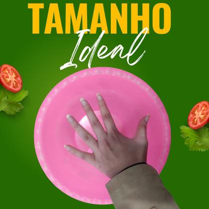 Imagem de 3 Saladeira 5l Plastico Bacia Multiuso Grande