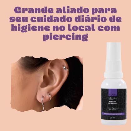 Imagem de 3 Solução Higienizante  Pós-Piercing Panta NeOskin Piercing Aftercare