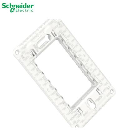 Imagem de 3 Suporte 4x2 P/ Placa - Schneider Orion Até 3 Módulos - Branco