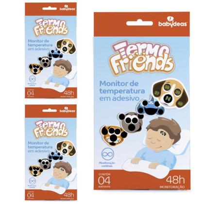 Imagem de 3 Termo Friends - Adesivo Medidor De Temperatura - Babydeas