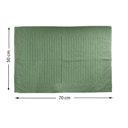 Imagem de 3 Toalha Piso Banheiro Antiderrapante 520g/m2 50x70 Maj Vdc