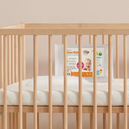 Imagem de 3 Travesseiros de Bebê - Com Capa Dupla