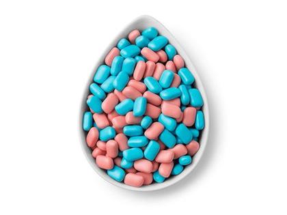 Imagem de 3 Un Bala Mini Minty Tutti-Frutti e Uva Pastilha Unicornio 14gr