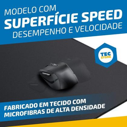 Imagem de 3 Un Mousepad Gamer Borda Costurada Grande 70 X 35 Cm Speed