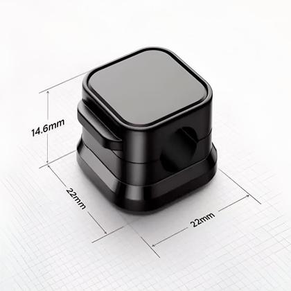 Imagem de 3 Un. Prendedor Magnético Organizador Fios Cabos Com Adesivo