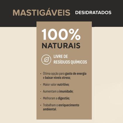 Imagem de 3 Unidades - Orelha Suína Mordedor Mastigáveis 100% Natural