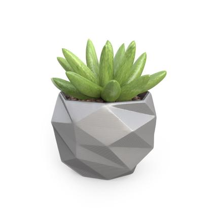 Imagem de 3 Vasos Cachepot Suculenta Ervas Flor Decora Mesh Mini PP58