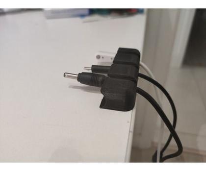 Imagem de 3 X Organizador De Fios E Cabos Adesivo Original Kit Com 3