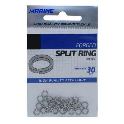 Imagem de 30 Argola Split Ring N5 Para Isca Artificial Marine Sup 12Kg